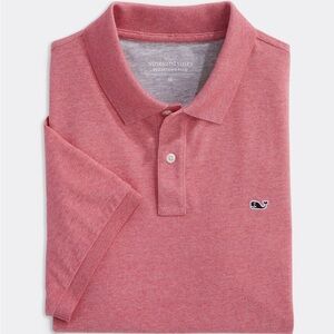 Vineyard Vines Men's Polo in Soft Red